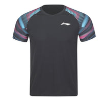Li-Ning Badminton T-Shirt - Li-Ning Dream Black Unisex - SportYouUp Danmark