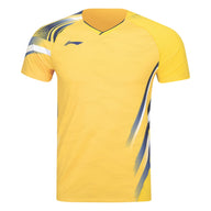 Li-Ning Badminton T-Shirt - Li-Ning Side Effect Yellow Unisex - SportYouUp Danmark