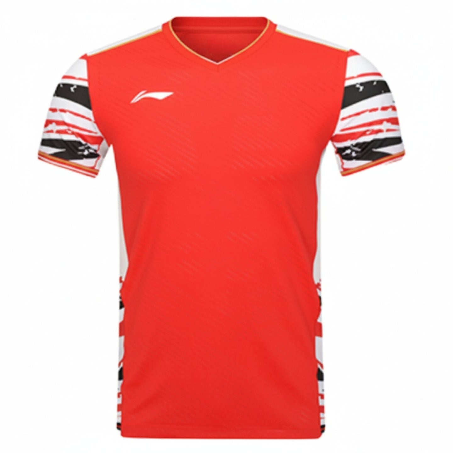 Badminton T-shirt - Li-Ning Top Play Red Unisex - SportYouUp Danmark