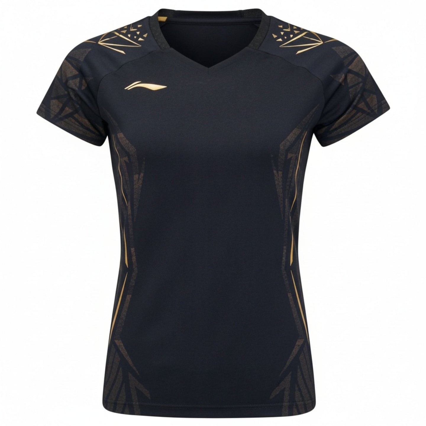 Badminton T-shirt - Li-Ning International New Black Women - SportYouUp Danmark