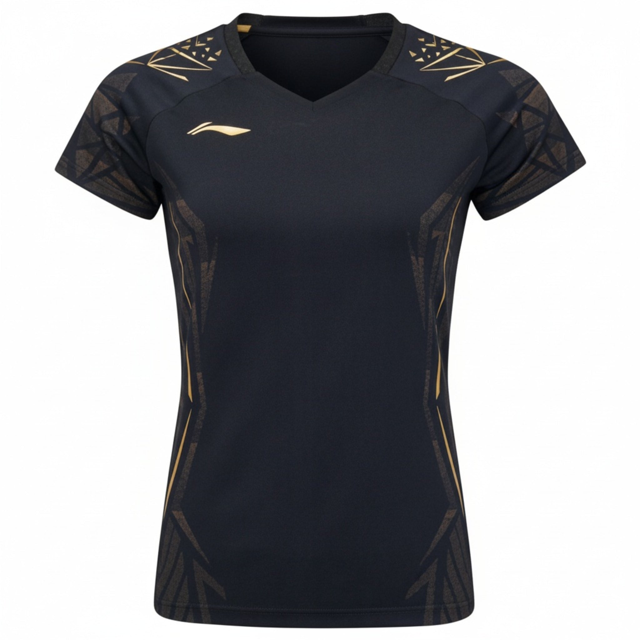 Badminton T-shirt - Li-Ning International New Black Women - SportYouUp Danmark