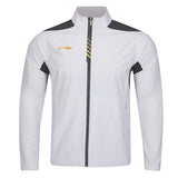 Li-Ning Badminton Træningsjakke - Li-Ning Jacket Go White Unisex - SportYouUp Danmark