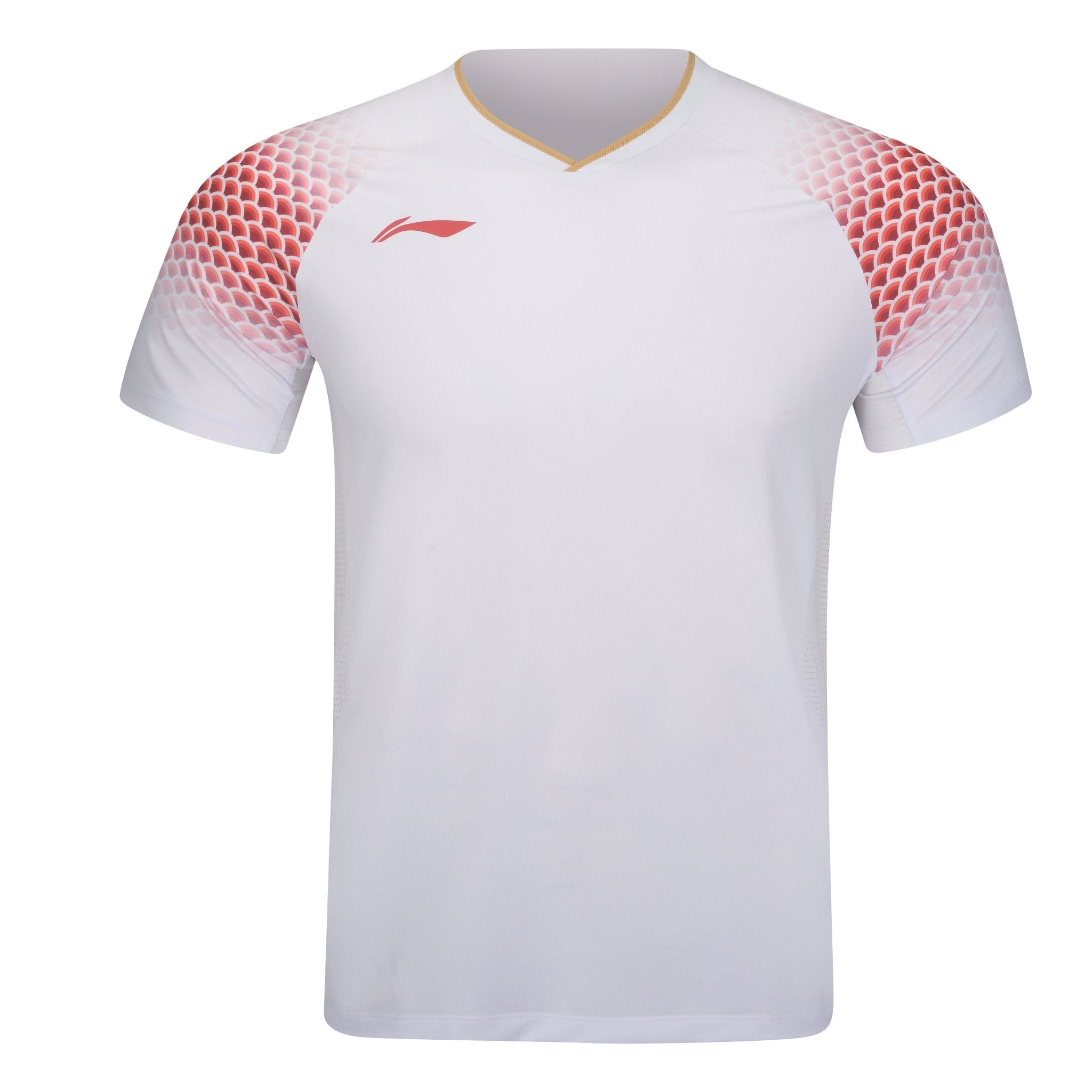 Li-Ning Badminton T-Shirt - Li-Ning Point White Unisex - SportYouUp Danmark