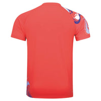 Badminton T-shirt - Li-Ning Twist Red Unisex - SportYouUp Danmark
