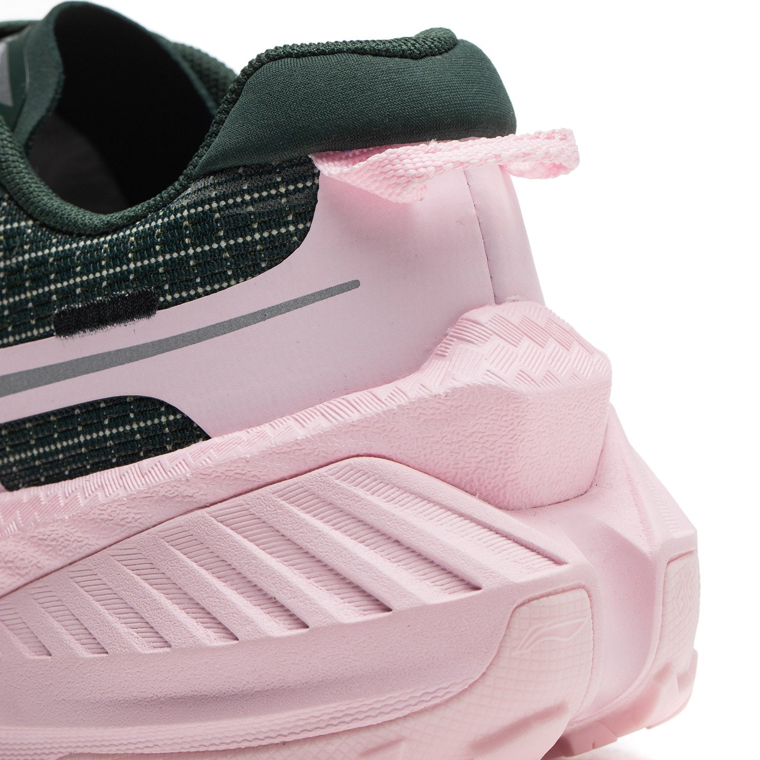 Li-Ning Trail Dilu V2 Dark Green/Pink Dame
