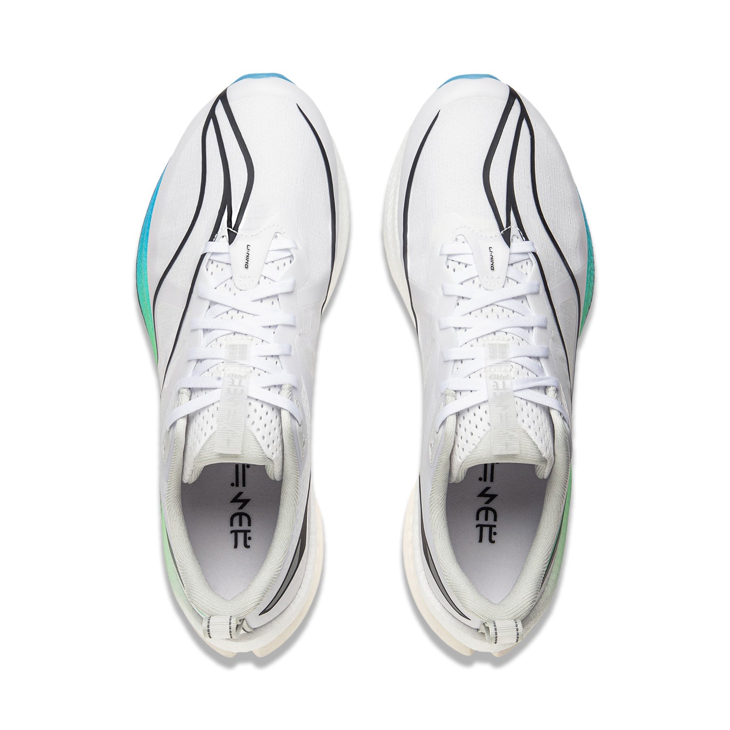 Løbesko - Li-Ning Red Hare 7 Pro White - SportYouUp Danmark