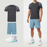 Li-Ning badminton T-shirt til mænd med perfekt pasform. Shop Looket 