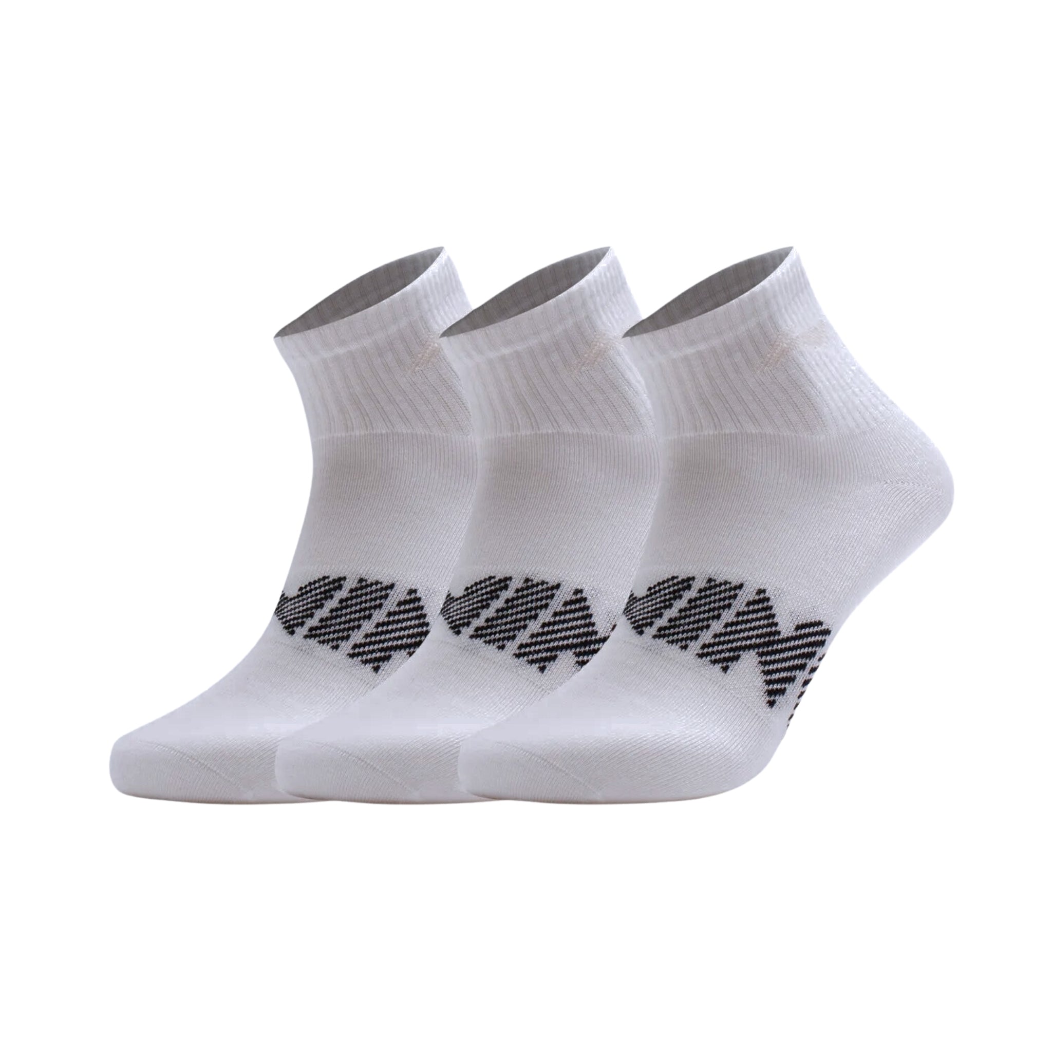 Li-Ning Ankel Cut White 3-pak