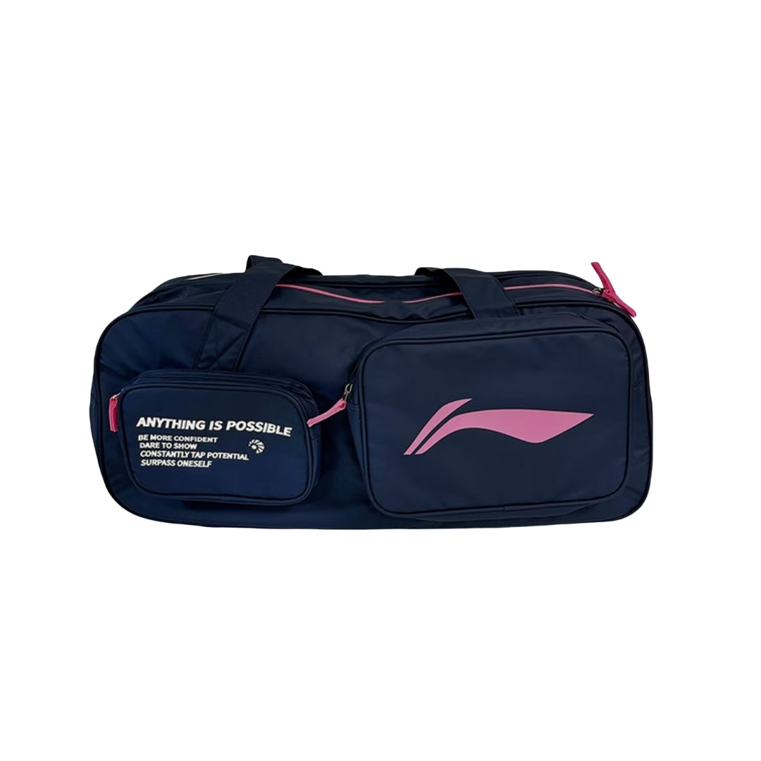 Badminton Bag - Li-Ning Cube Blue - SportYouUp Danmark