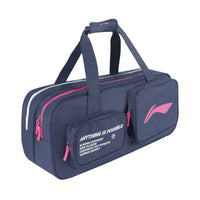 Badminton Bag - Li-Ning Cube Blue - SportYouUp Danmark