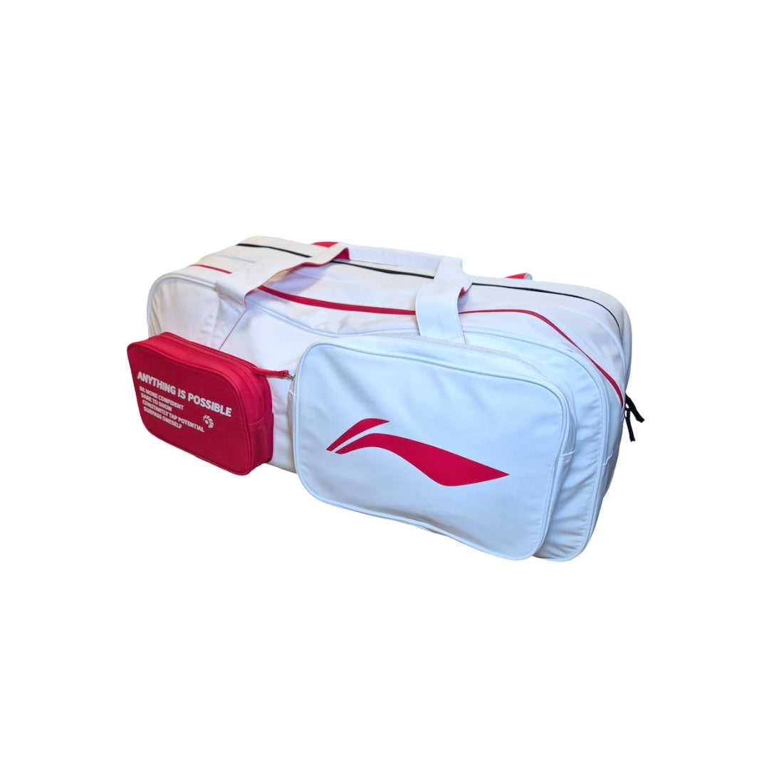 Badminton Bag - Li-Ning Cube White - SportYouUp Danmark