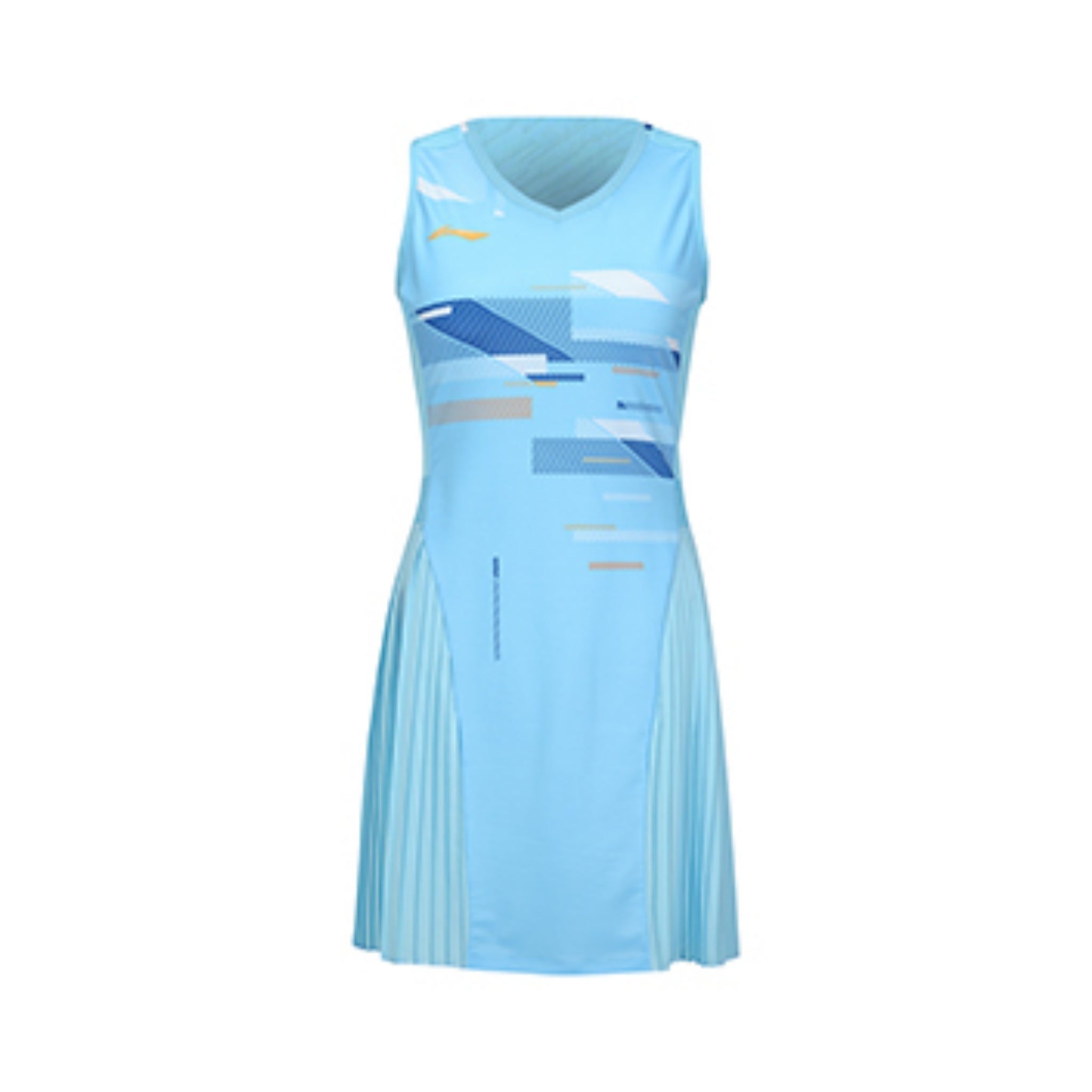 Badminton Kjoler - Li-Ning Fighter Light Blue Dress - SportYouUp Danmark