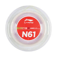 Badminton strenge - Li-Ning N61 White 200m - SportYouUp Danmark