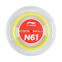 Badminton strenge - Li-Ning N61 Yellow 200m - SportYouUp Danmark