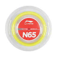 Badminton strenge - Li-Ning N65 Yellow 200m - SportYouUp Danmark