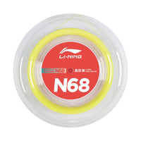Badminton strenge - Li-Ning N68 Yellow 200m - SportYouUp Danmark