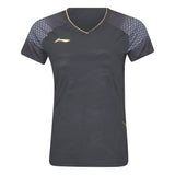 Li-Ning Badminton T-Shirt - Li-Ning Point Pro Black Women - SportYouUp Danmark