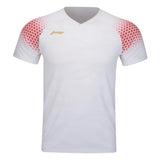 Li-Ning Badminton T-Shirt - Li-Ning Point Pro White Unisex - SportYouUp Danmark