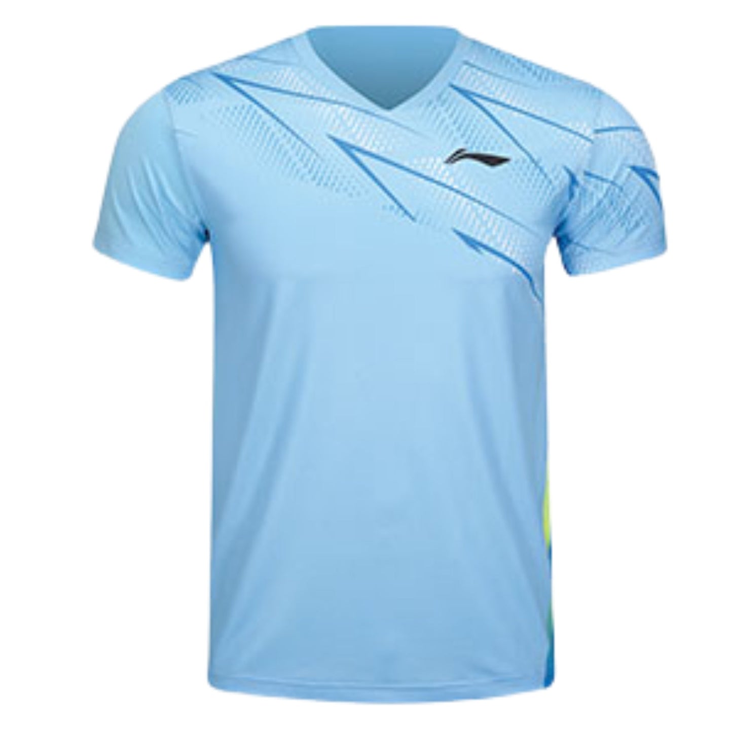 Badminton T-shirt - Li-Ning Champion Light Blue Unisex - SportYouUp Danmark
