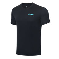 Badminton T-shirt - Li-Ning Go Steady Black Unisex - SportYouUp Danmark