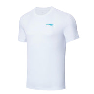 Badminton T-shirt - Li-Ning Go Steady White Unisex - SportYouUp Danmark