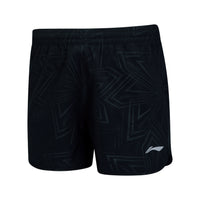 Badminton Dame Shorts - Li-Ning Firework Black Dame - SportYouUp Danmark