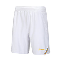 Badminton Shorts - Li-Ning International New White Herre - SportYouUp Danmark