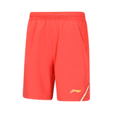 Badminton Shorts - Li-Ning International New Red Herre - SportYouUp Danmark