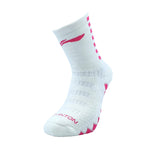 Badminton sokker - Li-Ning High Top Sock Pink - SportYouUp Danmark