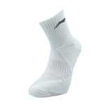 Badminton sokker - Li-Ning White Cordura Sock - SportYouUp Danmark